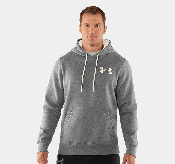 Худі Under Armour Charged Cotton Storm - Grey